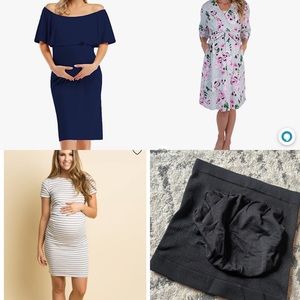 Pink blush and boutique style maternity lot